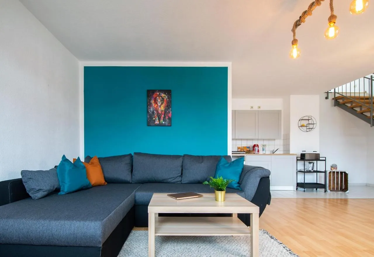 דירות לייפציג Blue Chili 99 - Grosszuegiges Loft Wlan Boxspringbett Bis 4 Pers